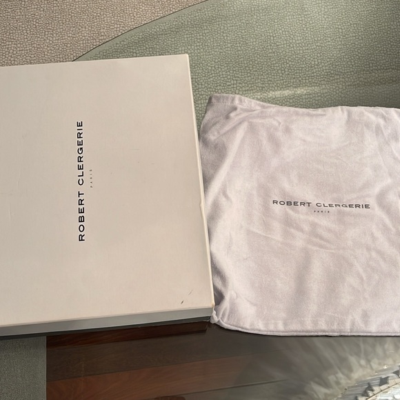 Robert Clergerie Agneau Noir d Noire Wedge Boot - Black - Size 7.5 - Picture 6 of 6